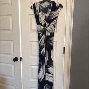 COPY - Navy maxi dress with back tie